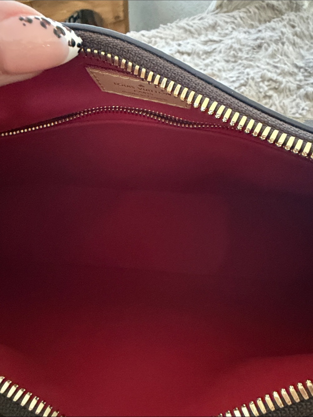 LV Brown Monogram Canvas Shoulder Bag**READ DESCRIPTION** New!! - Picture 11 of 13
